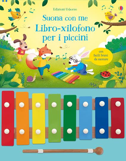 Libro-xilofono per i piccini. Suona con me. Ediz. a colori