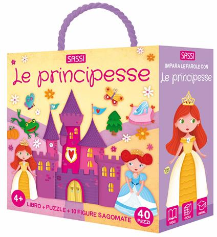 Le principesse. Q-box. Ediz. a colori. Con 10 figure sagomate. Con puzzle