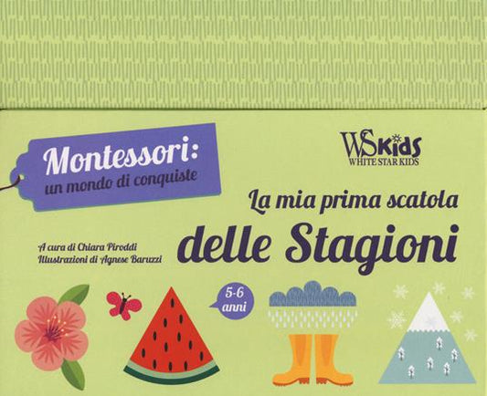 La mia prima scatola delle stagioni. Montessori: un mondo di conquiste. Ediz. a colori. Con gadget