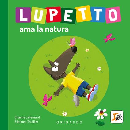 Lupetto ama la natura. Amico lupo