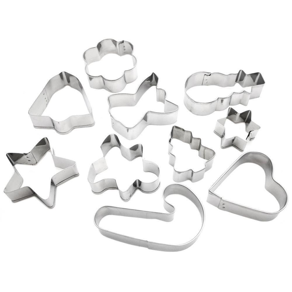 Set of cookie cutters - La Cucina - Christmas mix, 10 pcs