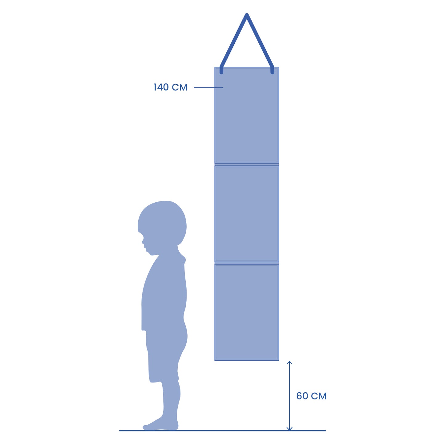 Metro Crescita Spazio - Djeco Space height chart