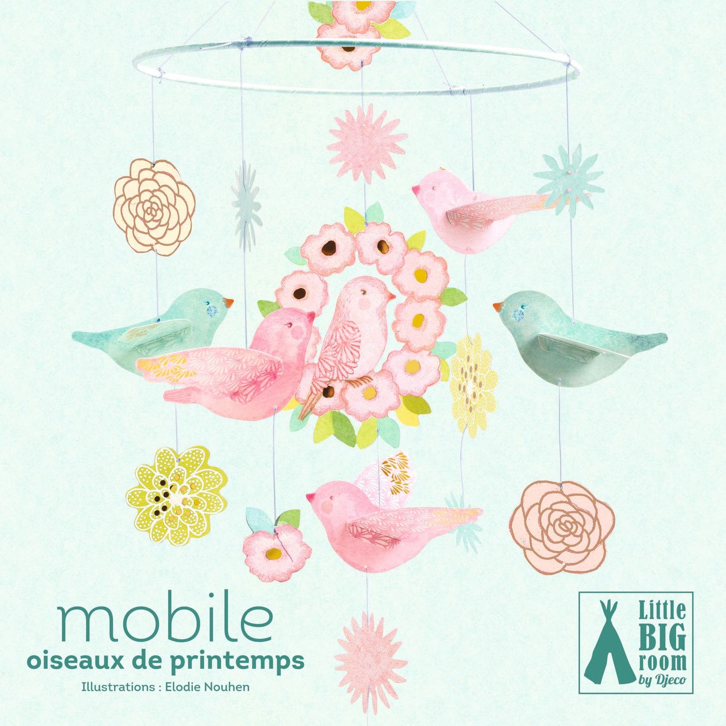 Spring Birds mobile - Djeco