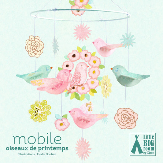 Spring Birds mobile - Djeco