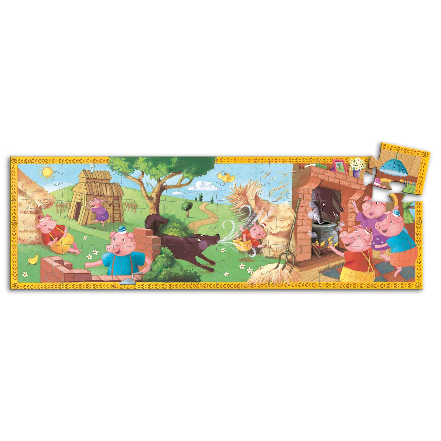 I 3 porcellini 24 pcs Puzzle DJECO