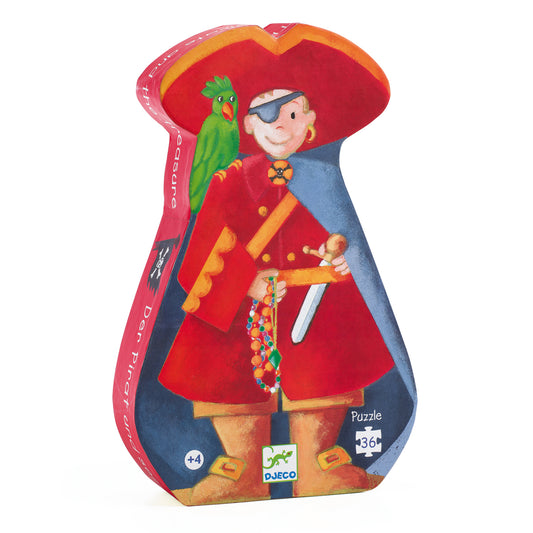 The pirate and his treasure - 36 pcs Djeco