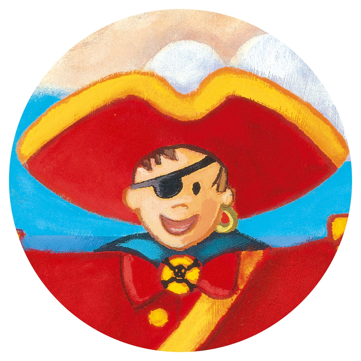 The pirate and his treasure - 36 pcs Djeco