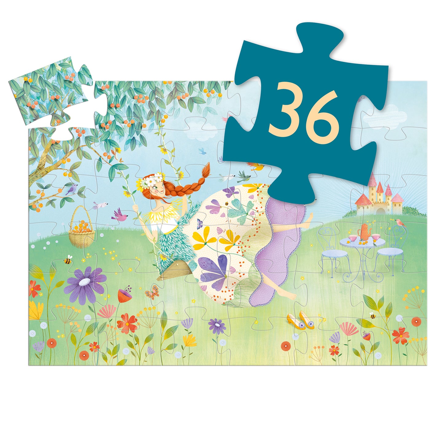 The princess of spring Puzzle DJECO