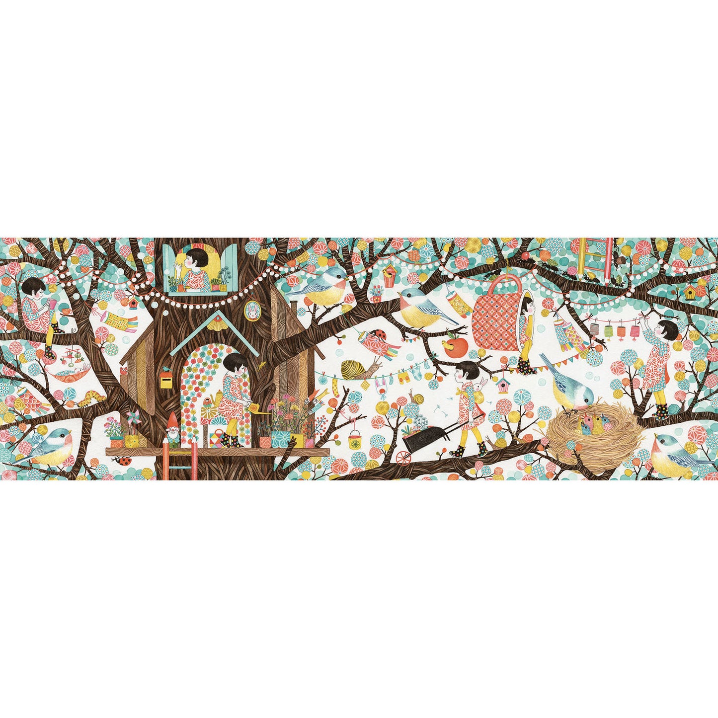 Tree House Puzzle 200 pcs DJECO