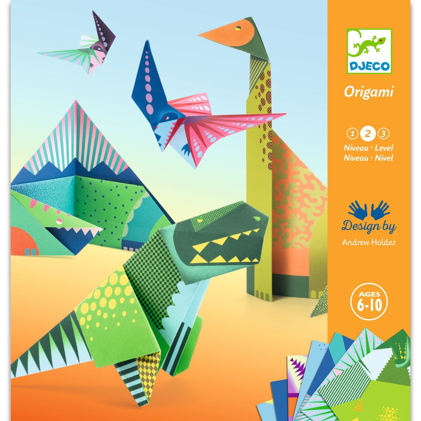 Origami per bambini, Dinosauri Djeco