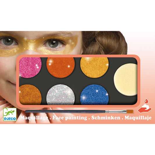 Palette trucco 6 colori DJECO