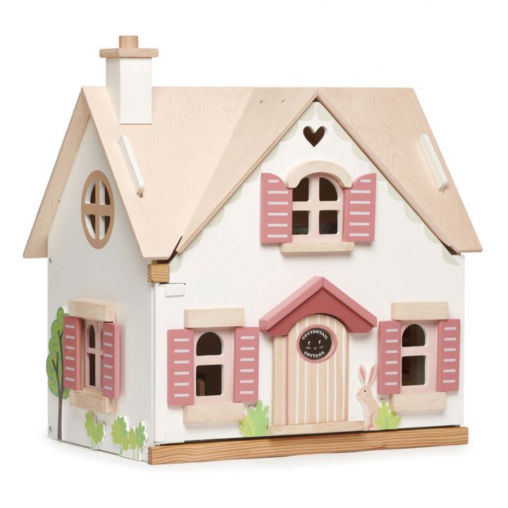 Casa delle bambole Cottontail Cottage Tender Leaf con accessori